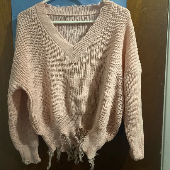 Distressed Sweater - Picture 1 of 2